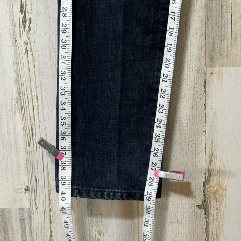 Burton Women's Dark Blue Straight Leg Jeans - Picture 5 of 10